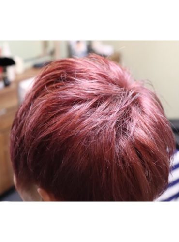 LiSA風ダブルカラー