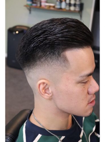 ラインアップをした震災刈りスタイル | Custom Barber Scrape ラインアップをした震災刈りスタイル | Custom Barber Scrape